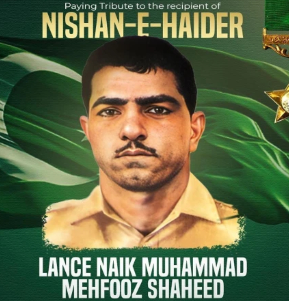 لانس نائیک محمد محفوظ شہید (نشان حیدر) کی برسی، مسلح افواج کی جانب سے شاندار خراج عقیدت